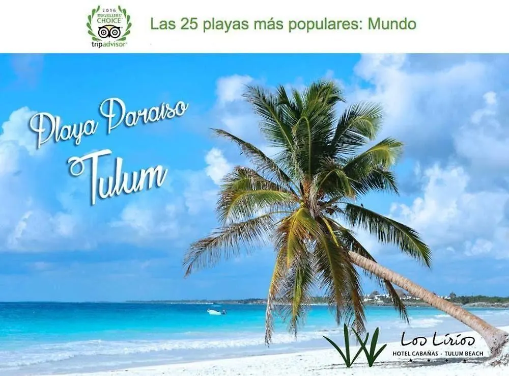 ***  Hotel Cabana Los Lirios Tulum Mexico